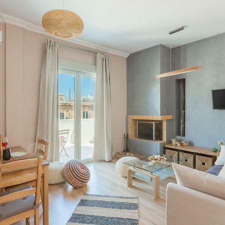 100M2 Luxury Apartment In The Heart Of Athens - Living Stone Emerald Exterior photo