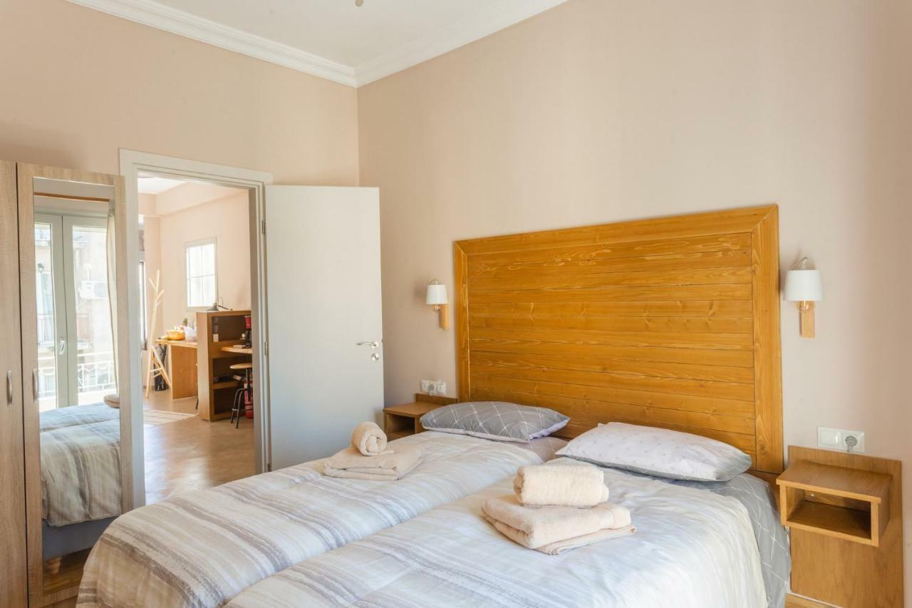 100M2 Luxury Apartment In The Heart Of Athens - Living Stone Emerald Exterior photo