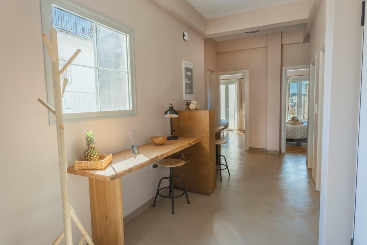 100M2 Luxury Apartment In The Heart Of Athens - Living Stone Emerald Exterior photo